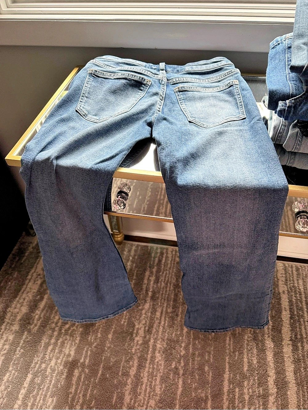 H and m  Bootcut Jeans in Blue Waist 36 Like New